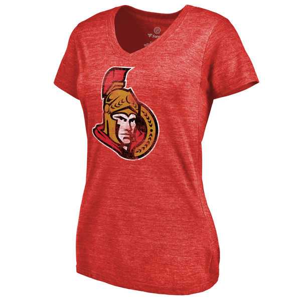Women's Ottawa Senators Distressed Team Primary Logo Tri Blend T-Shirt Red FengYun,We sell and wholesale Women's Ottawa Senators Distressed Team Primary Logo Tri Blend T-Shirt Red FengYun on line form chian!